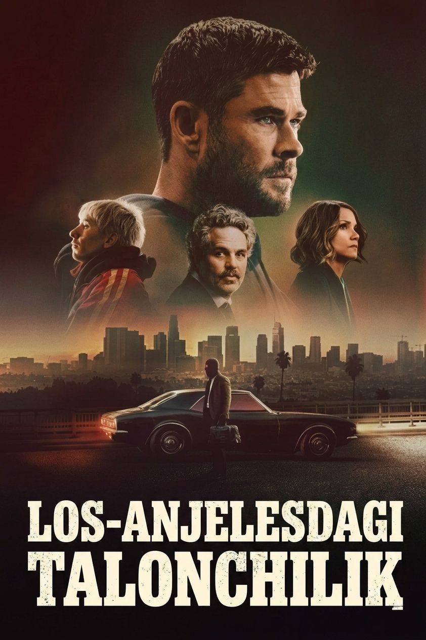 Los Anjelesdagi Talonchilik / Crime 101 poster